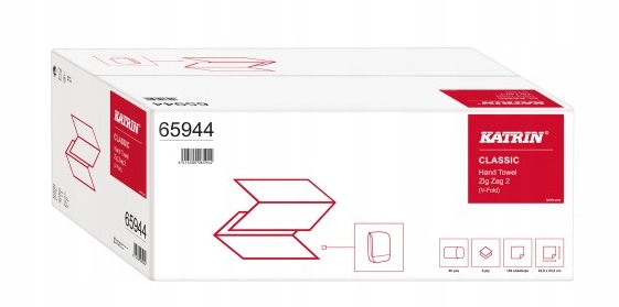 

Ręcznik papierowy Zz składany Katrin /65944/