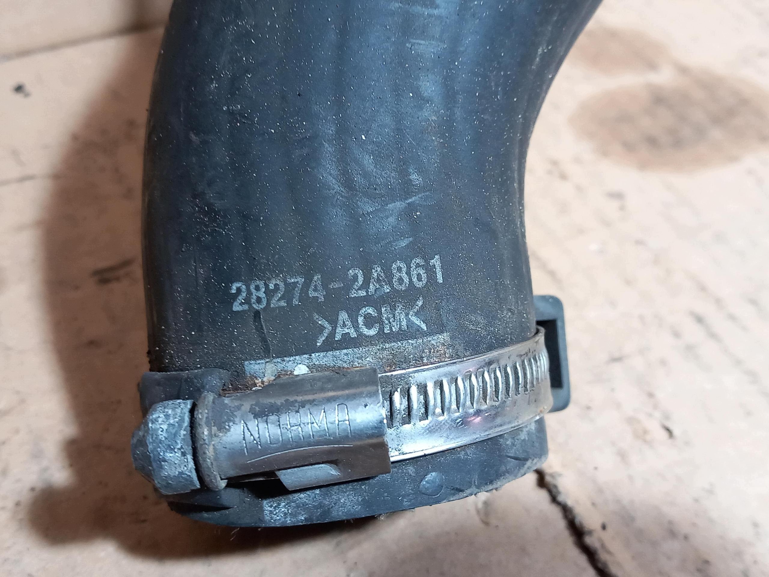prijenos cijev interkulera KIA OPTIMA III 1.7 CRDi 28274-2A861
