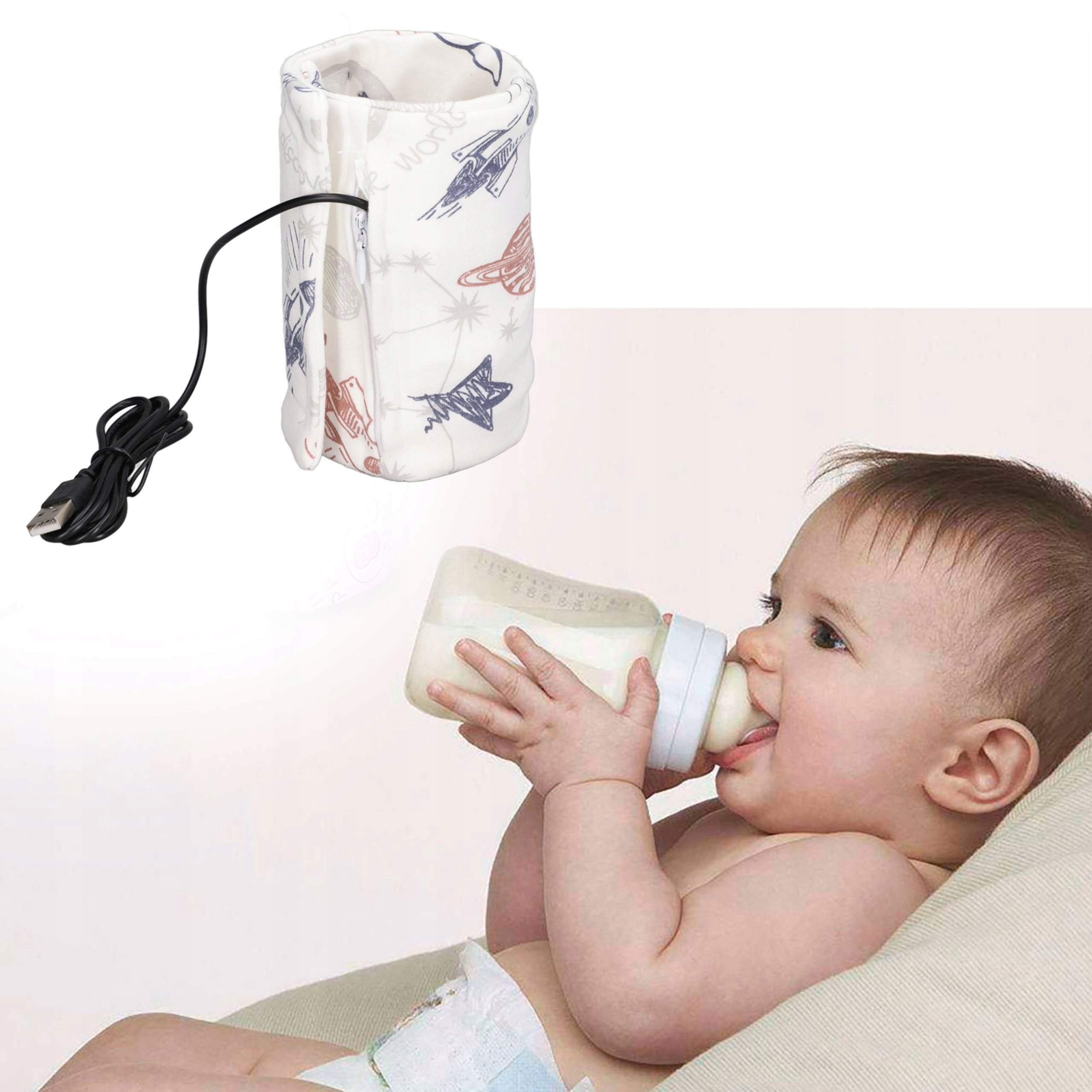 PODGRZEWACZ DO BUTELEK USB PLENEROWY Marka bez marki