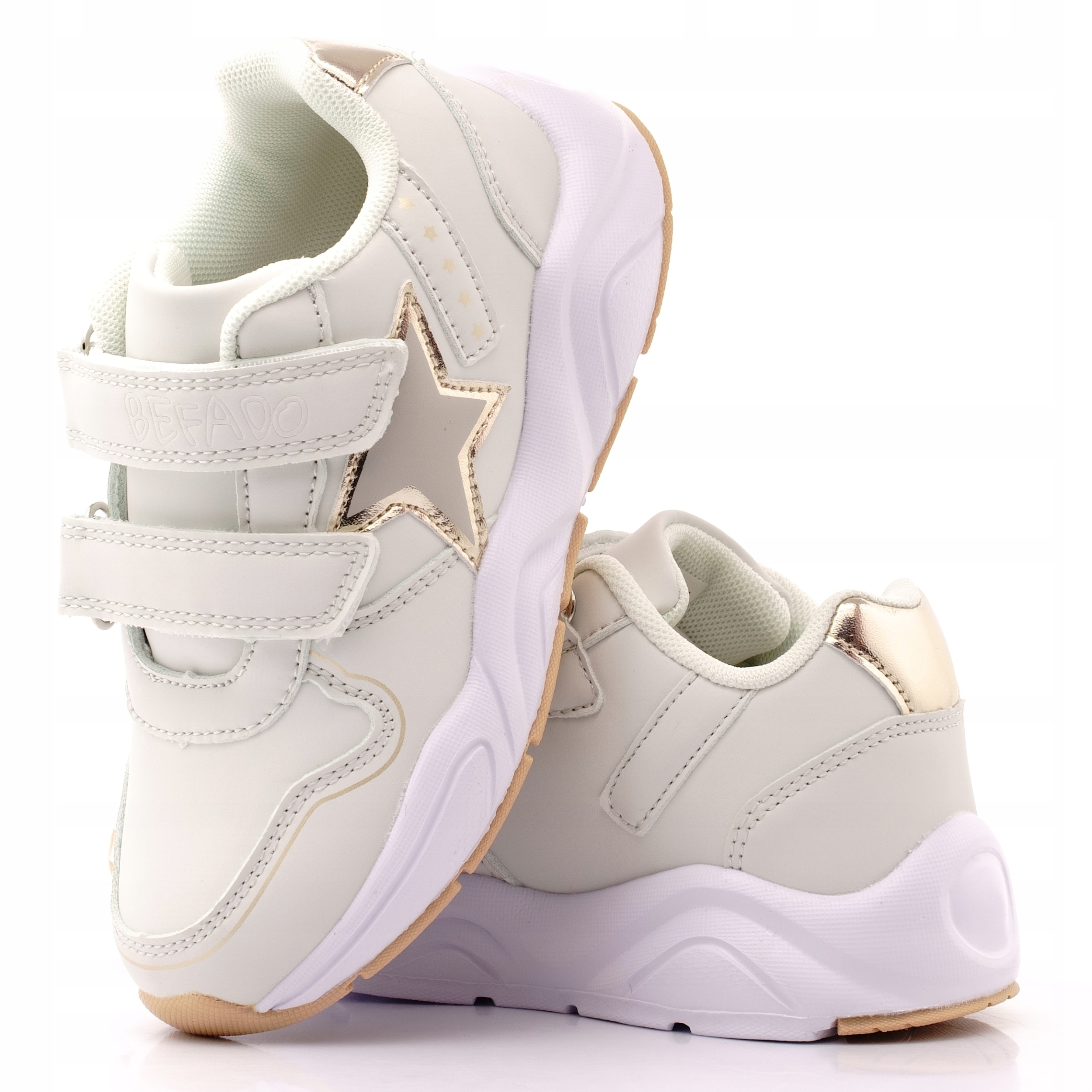 Befado Buty Sportowe Dziecięce Adidasy Dziewczęce Na Rzepy 514BXYQ038 29
