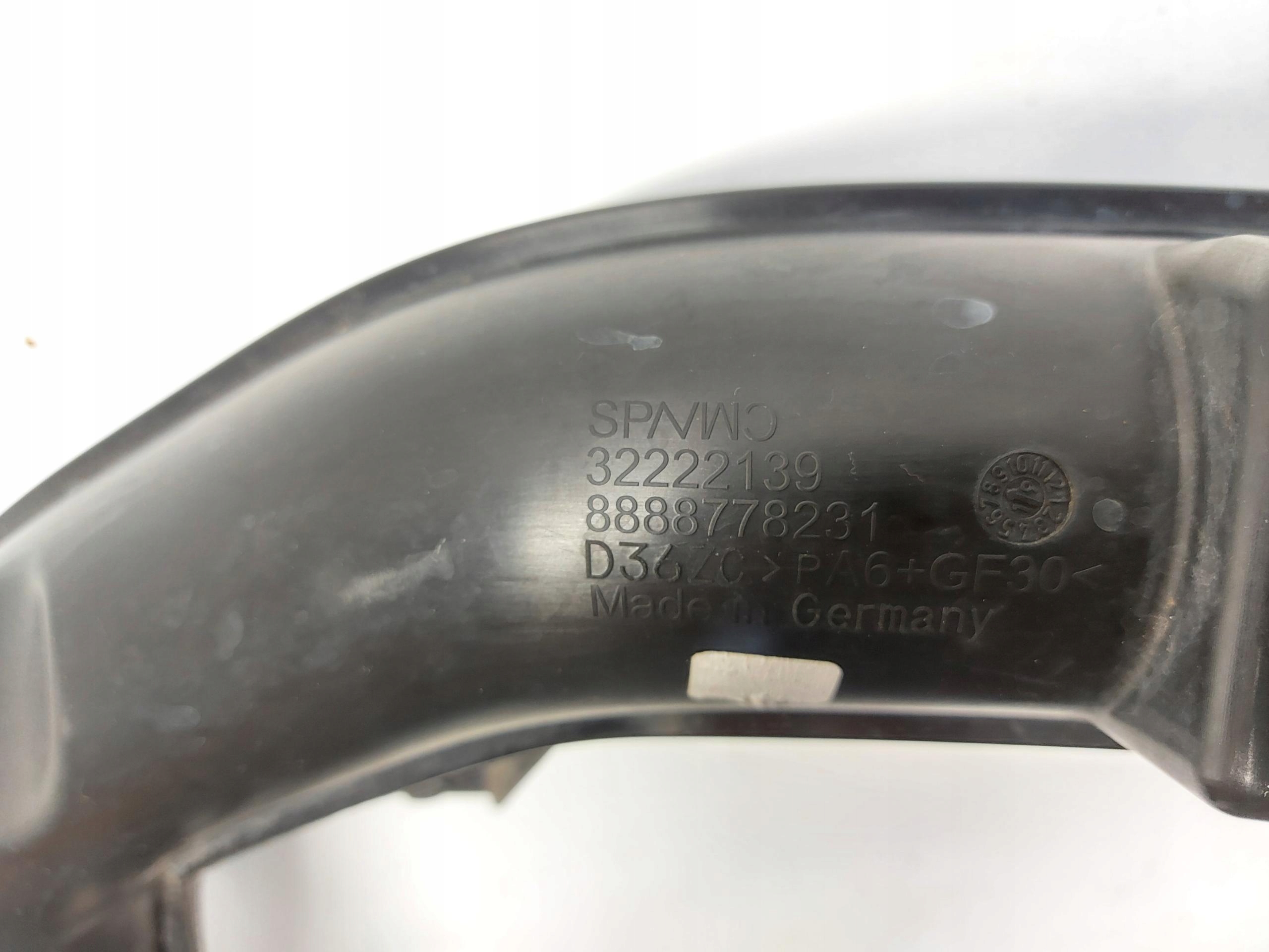 VOLVO XC40 D3 2.0 D wiring pipe air 32222139