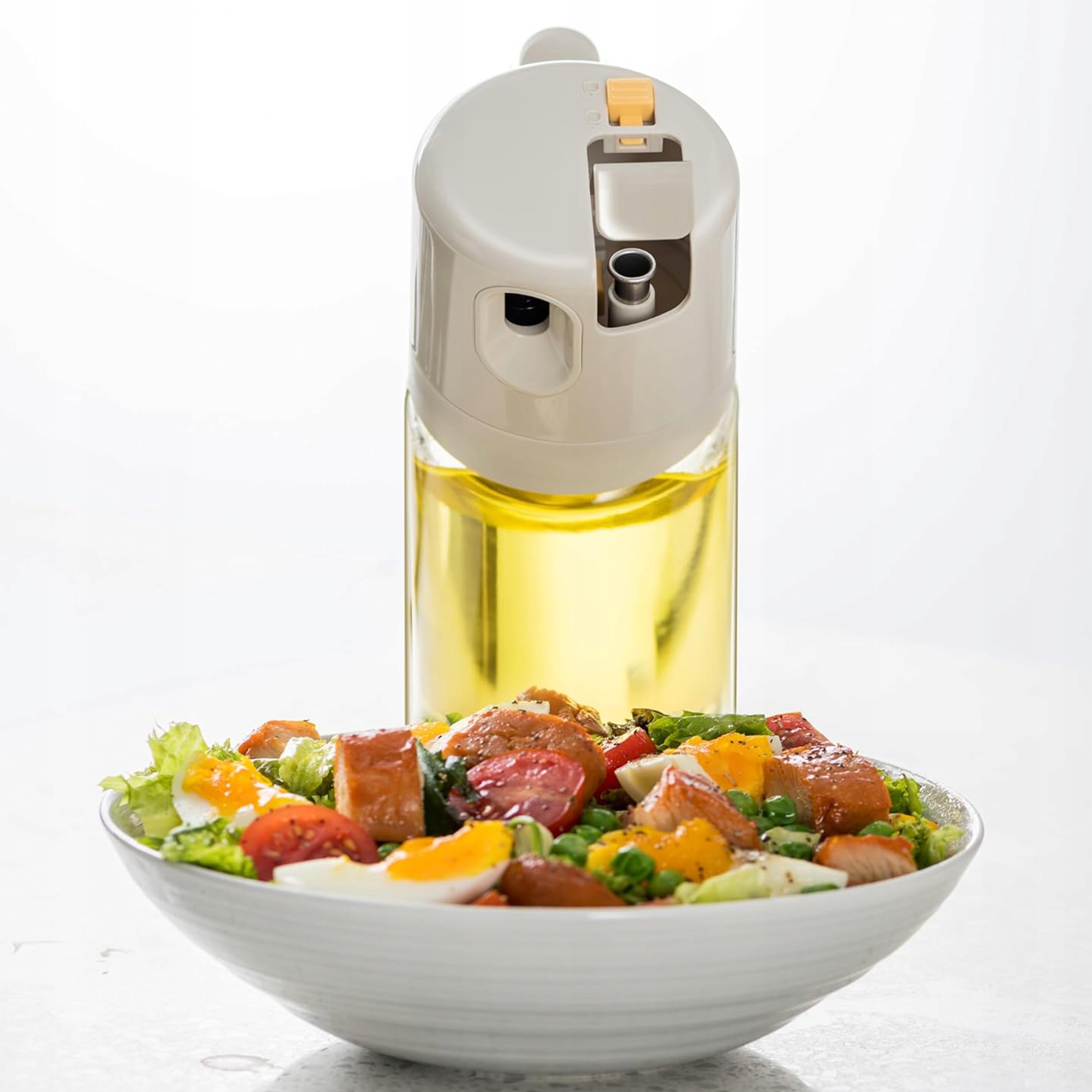 SPRYSKIWACZ DOZOWNIK SZKLANY DO OLIWY OLEJU W SPRAYU POJEMNIK DUŻY 550ml Kod producenta ATOMIZER DO PŁYNNYCH PRZYPRAW