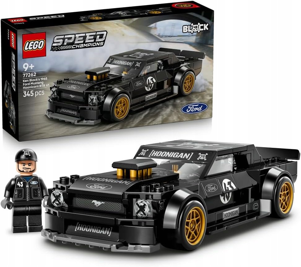 Lego Speed Champions Ford Mustang Hoonicorn Ken Blocka 77262 Stavebnice Pro