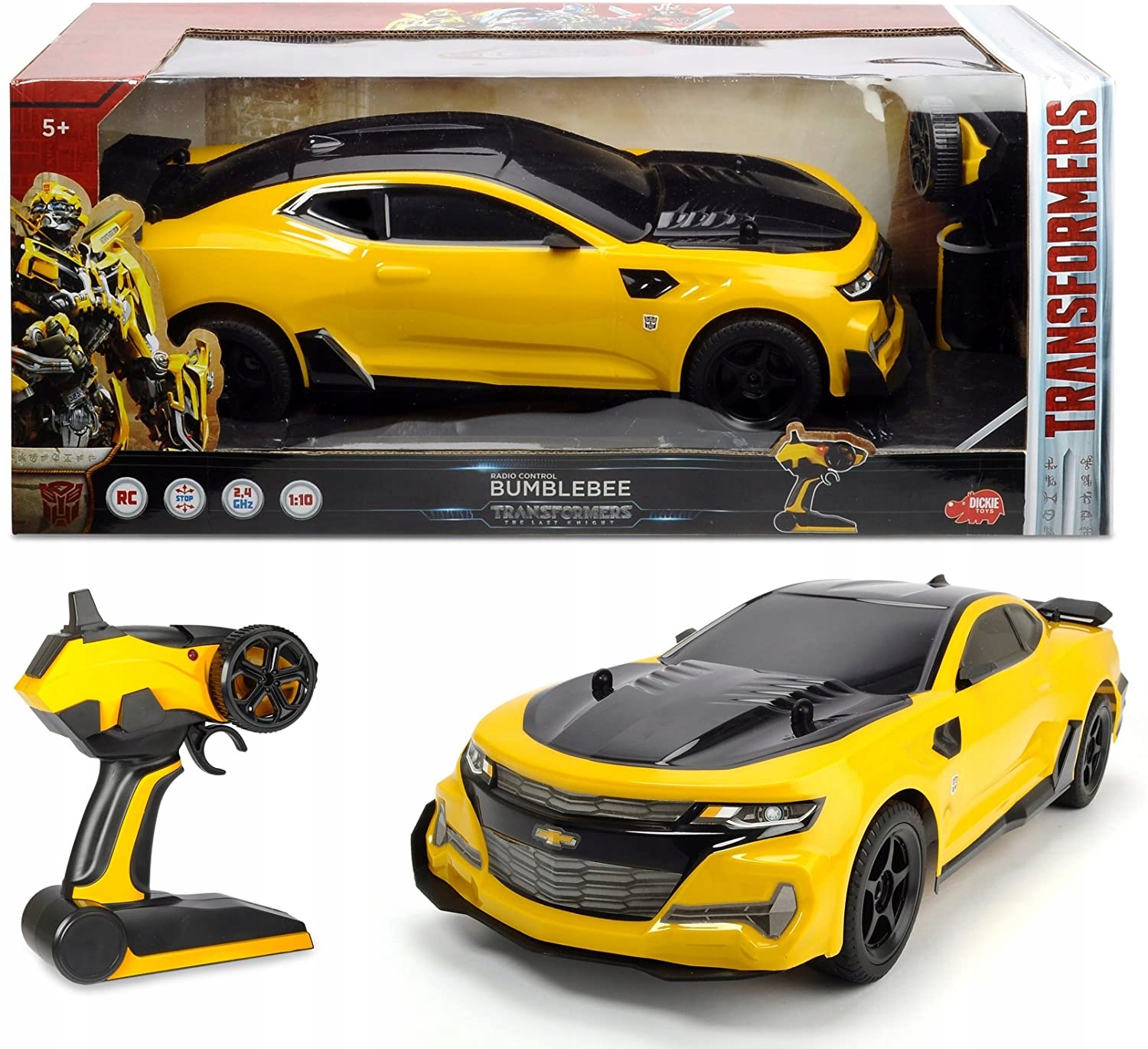 

Zdalnie sterowany Transformers Bumblebee 40cm