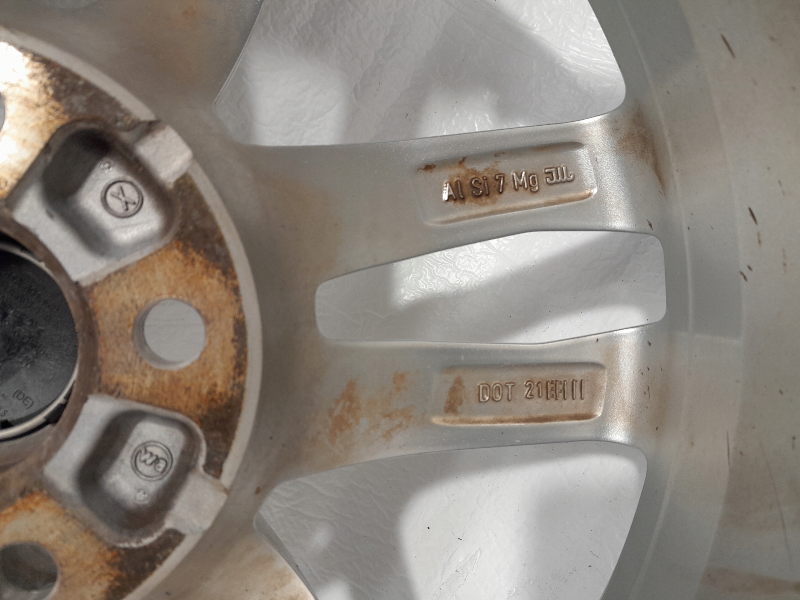 AUDI A4 B9 A5 8W A6 disk ALU 18'' CALI ORG. 8W0601025EB