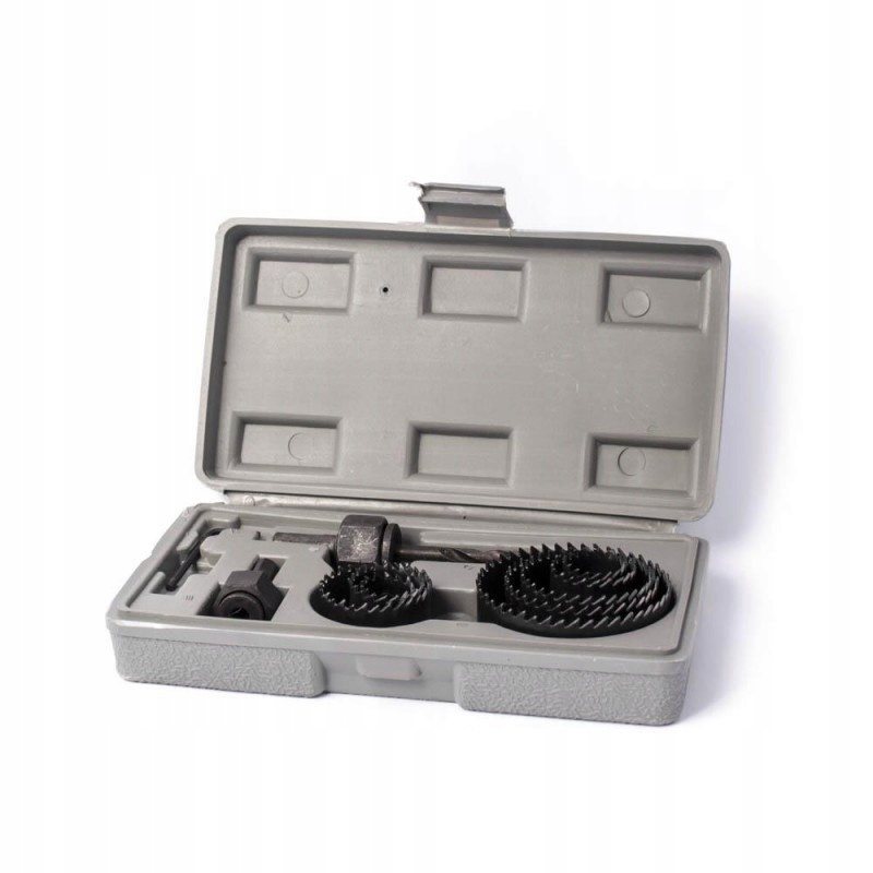 

Zestaw otwornic do drewna, otwornica 11cz. 19-64mm