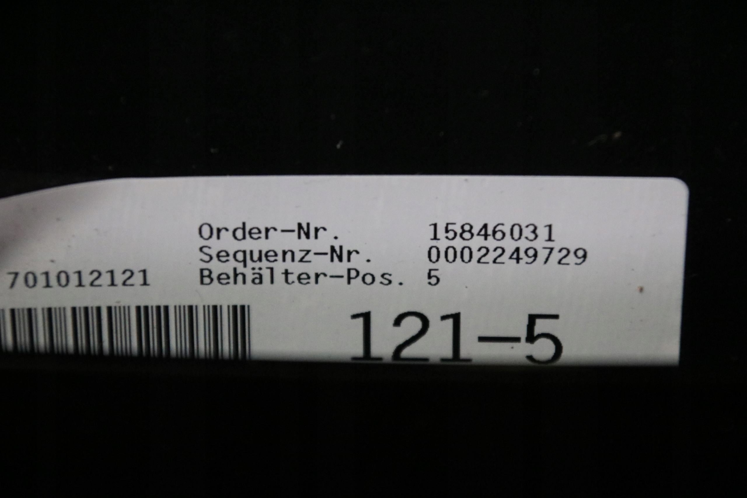 BMW 7 G70 i7 m-packet bumper front front 475 BLACK SAPPHIRE