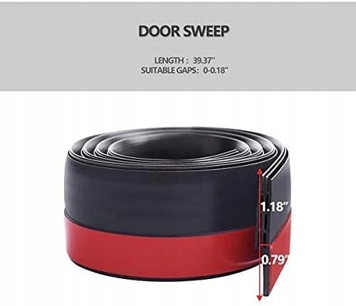 Uszczelka WIATROŁAP Ochrona Przed Dźwiękiem Do Drzwi OWADY Kod producenta ad