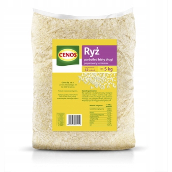 Levně Parboiled rýže 5 kg Cenos