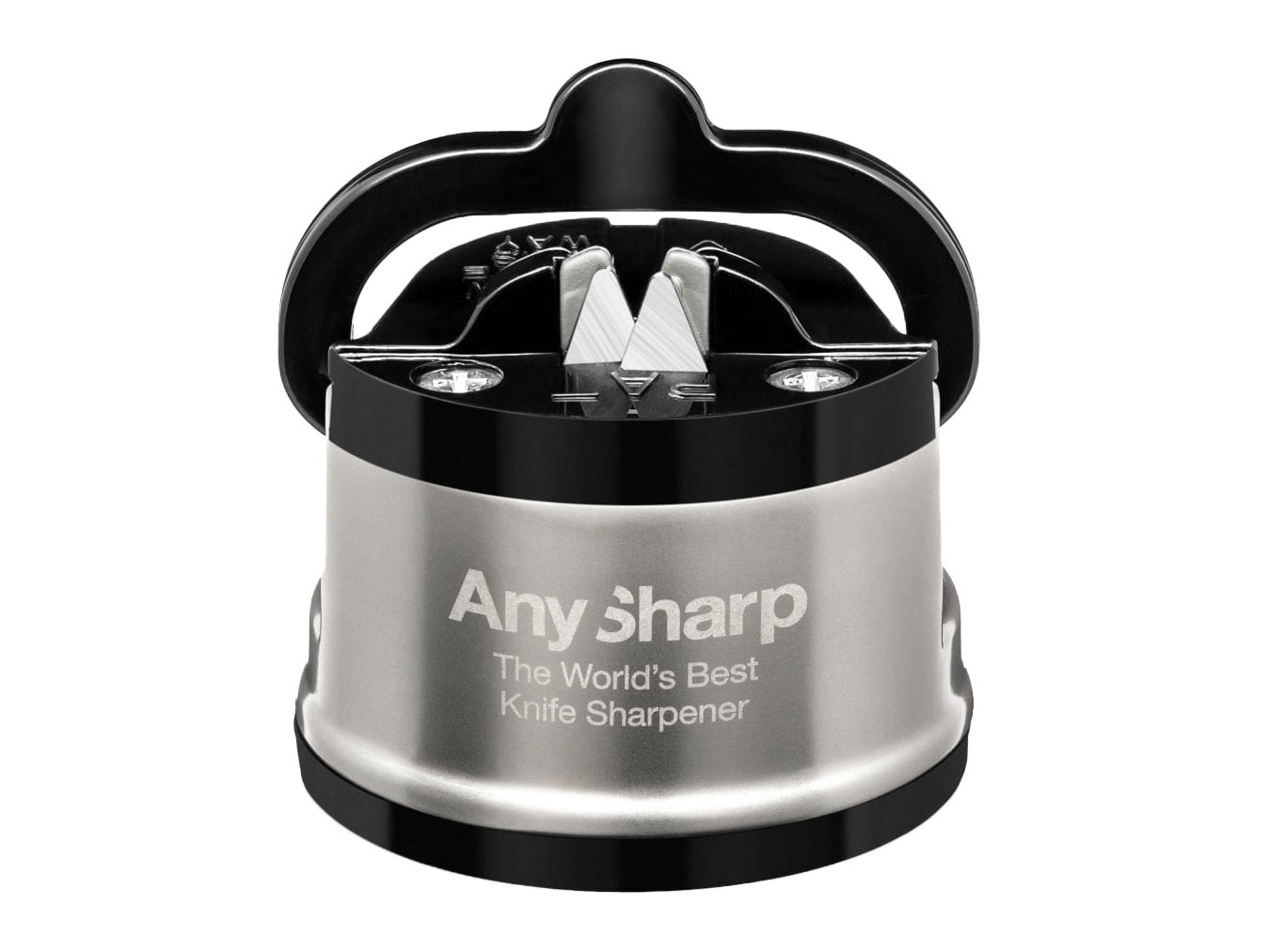 

AnySharp Pro Ostrzałka do noży srebrna osełka