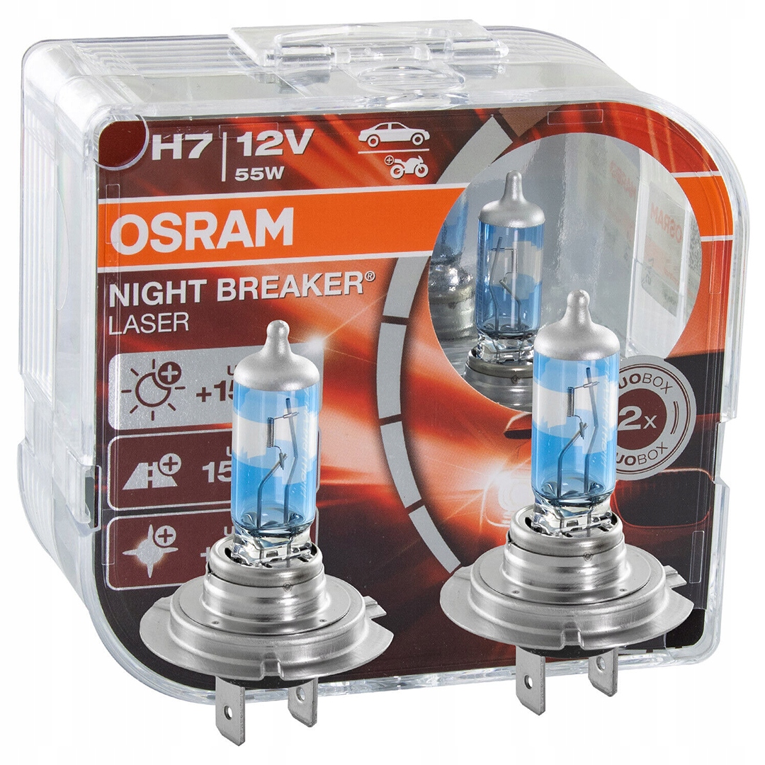 OSRAM Żarówki LED H7 NIGHT BREAKER +220% 6000K 64210DWNB za 348,99