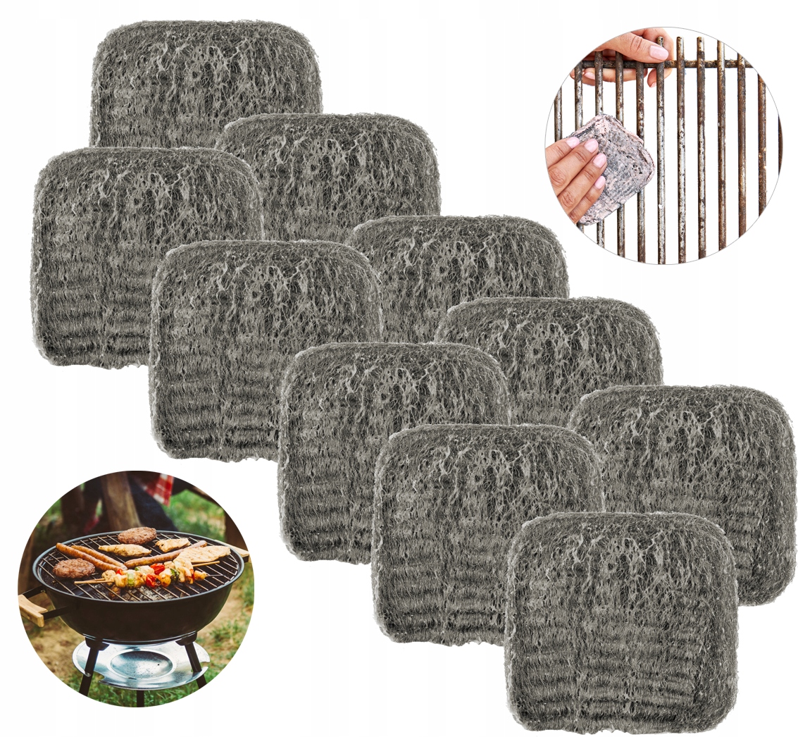 

Gąbki Do Czyszczenia Grilla Rusztu Z Płynem 10SZT