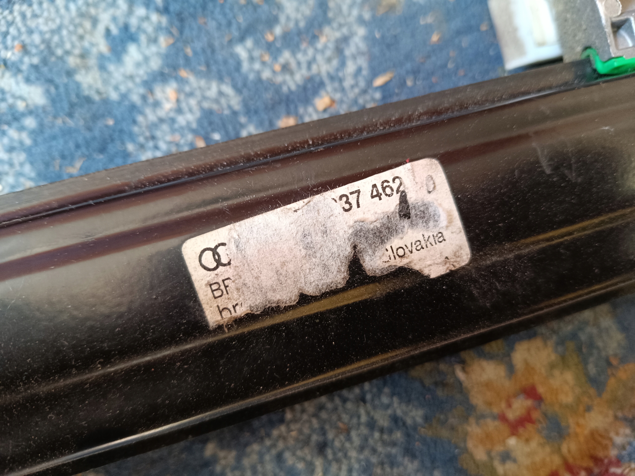 window regulator door right rear part Audi A5 8T