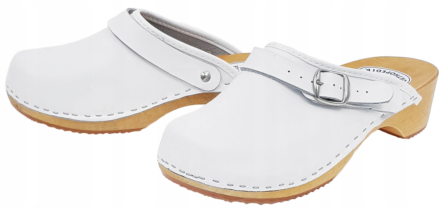 Chodaki Klamra Pełne Drewniaki Trepy Medyczne *36* EAN (GTIN) 5903636690346