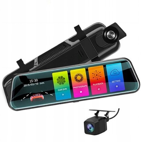 

Video Rejestrator Kamera Cofania Lusterko Full Hd