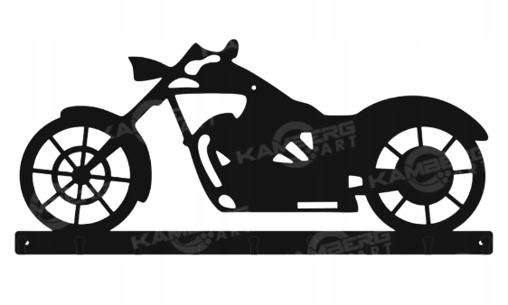 

Wieszak Motor Motocykl Loft Ubrania Klucze