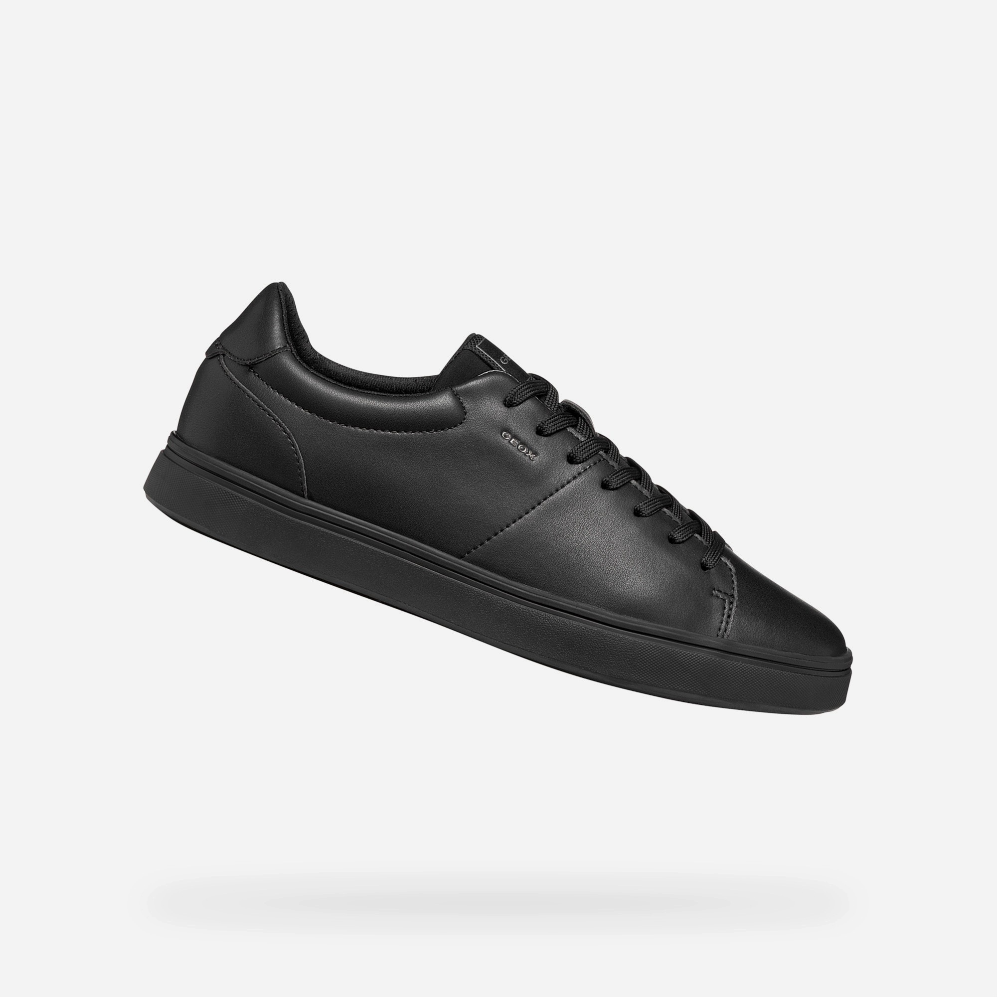 Geox Černé pánské tenisky Geox Baltmoore