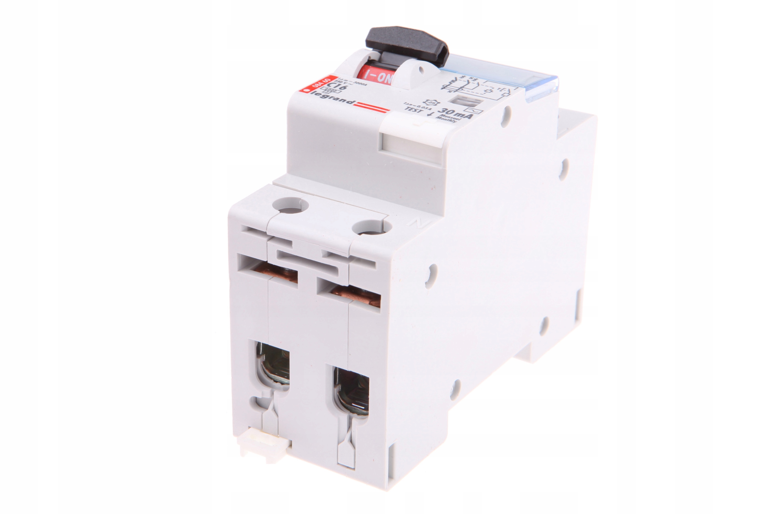 Nadprúdový diferenciálny vypínač C16 1P+N 6kA 30mA Ac 2M
