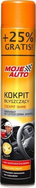 Kokpit Błyszczący Waniliowy 750 ml Moje Auto
