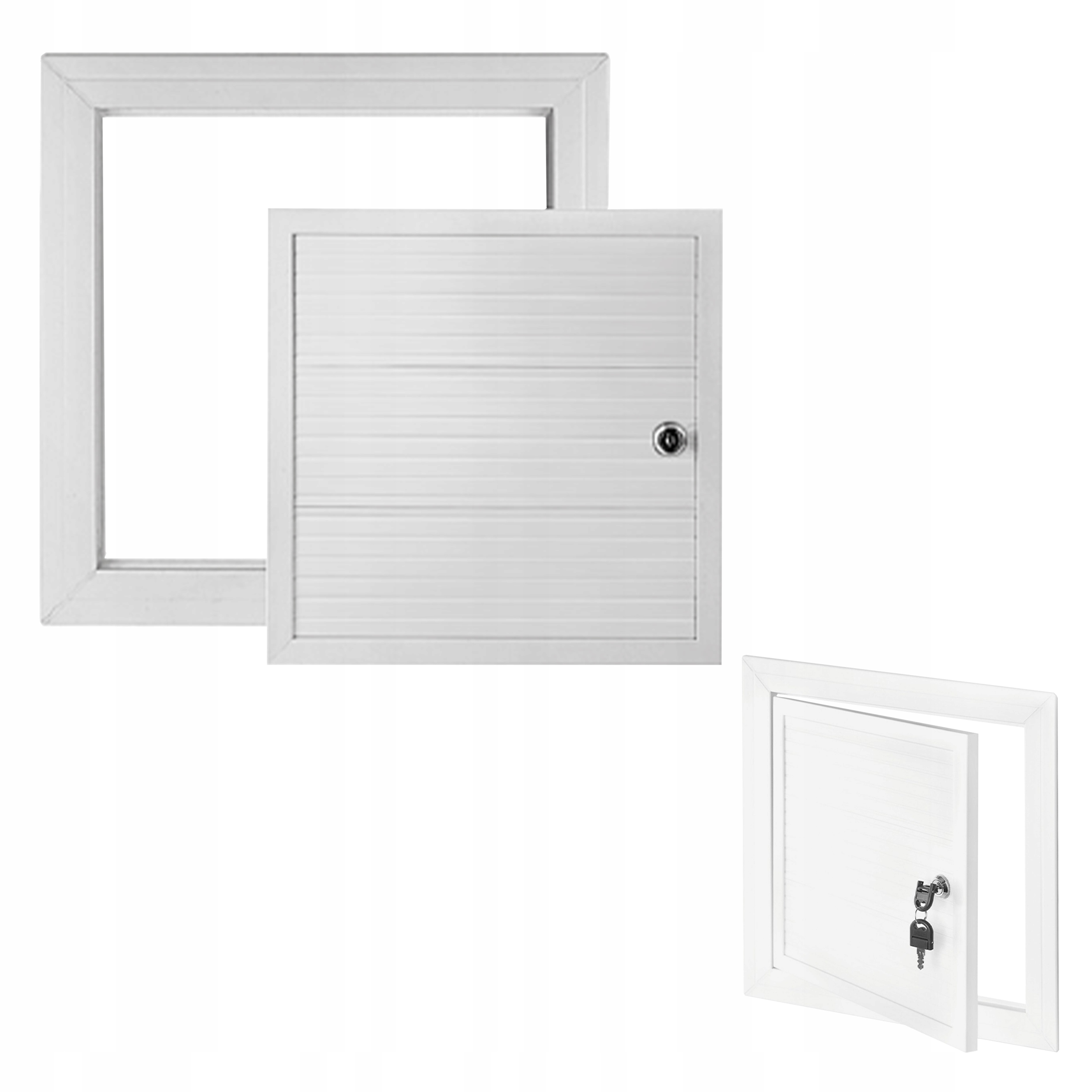 

Maskownica komorowa drzwiczki Pcv montażowe 60x60