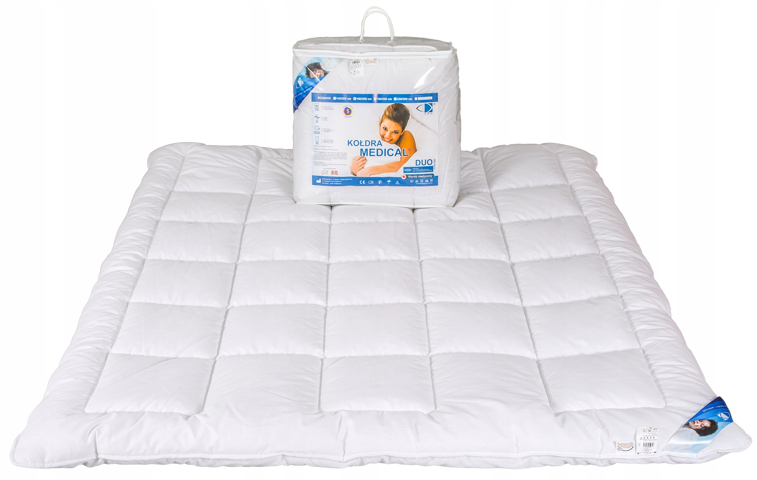 

Kołdra Zimowa Antyalergiczna 160x200 Medical Duo