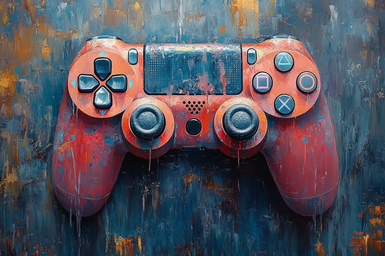 Obraz Na Plátně Canvas Gaming Hráč Hry Konzola Kontroler Gamepad 120x80