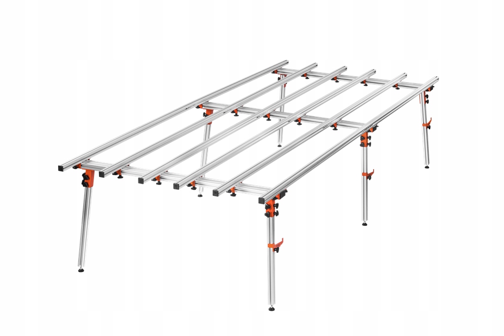 Stół Glazurniczy Roboczy Składany Do Dużych Formatów 360X150X80CM 250KG *