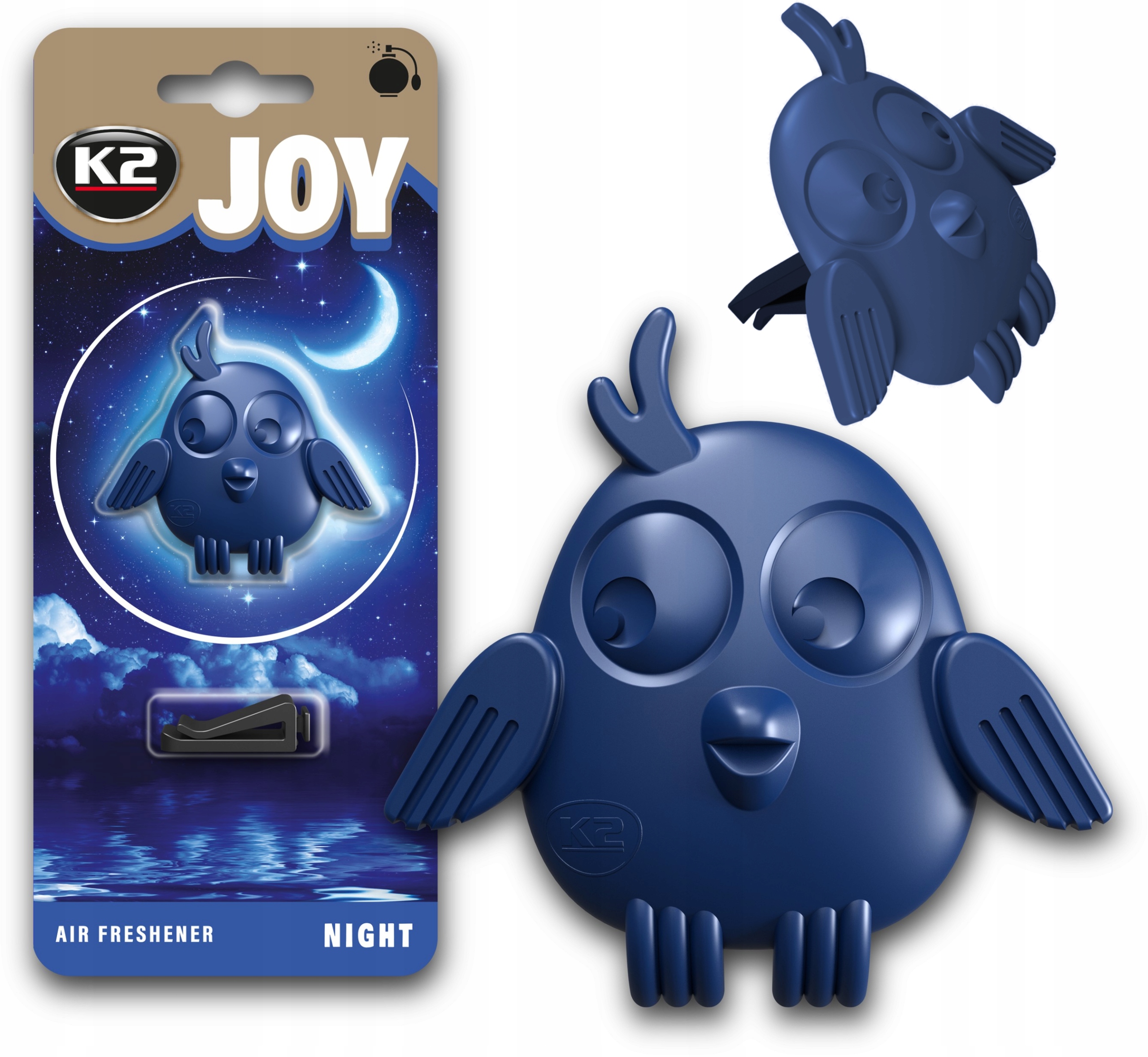 

K2 Joy Night odświeżacz do auta w kratkę nawiewu
