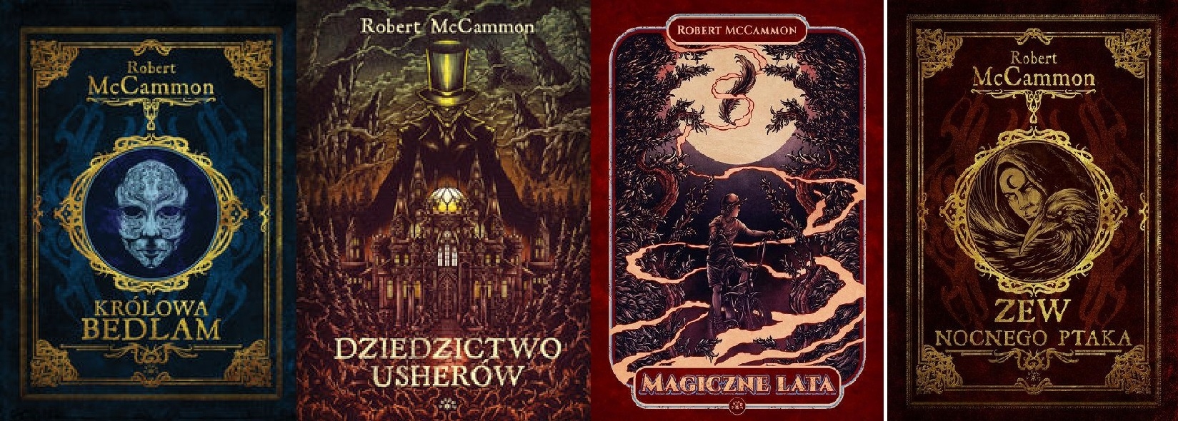 Królowa Bedlam Dziedzictwo Usherów Magiczne lata Zew nocnego McCammon