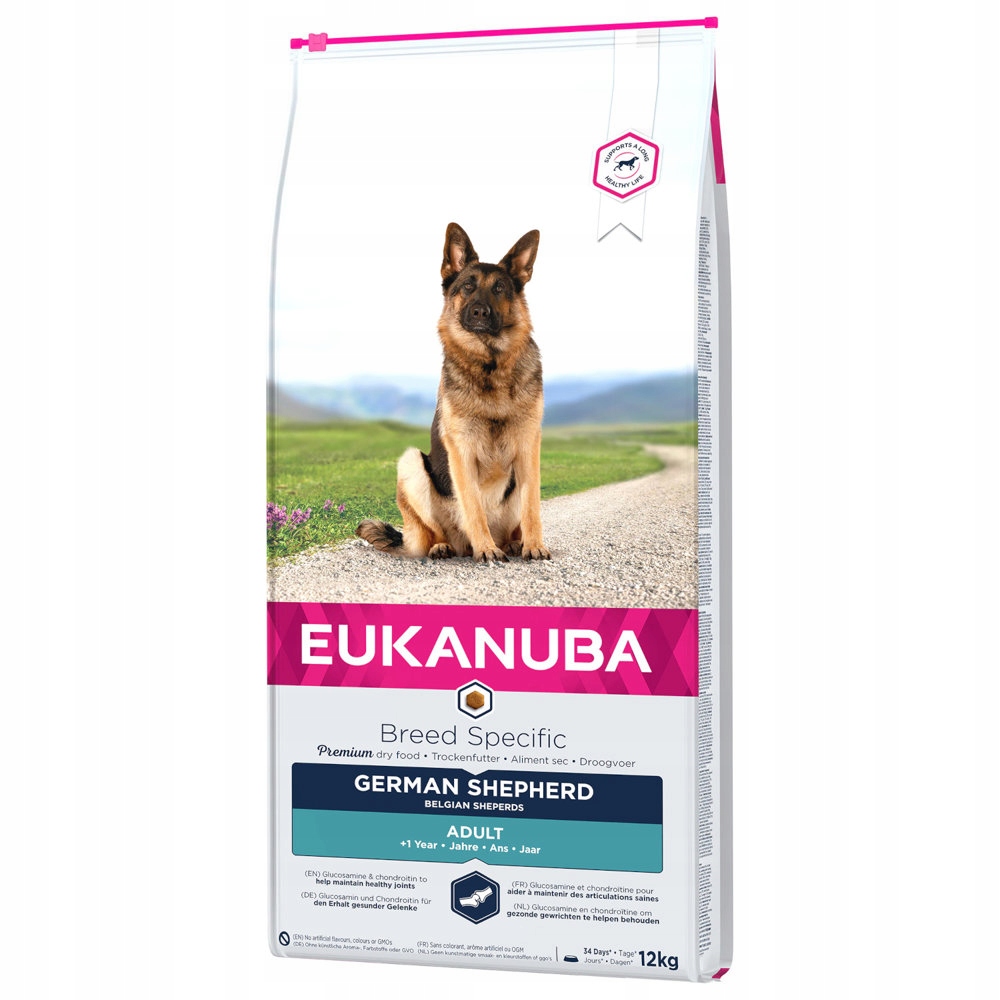 Eukanuba German Shepherd karma sucha dla psa kurczak 12 kg