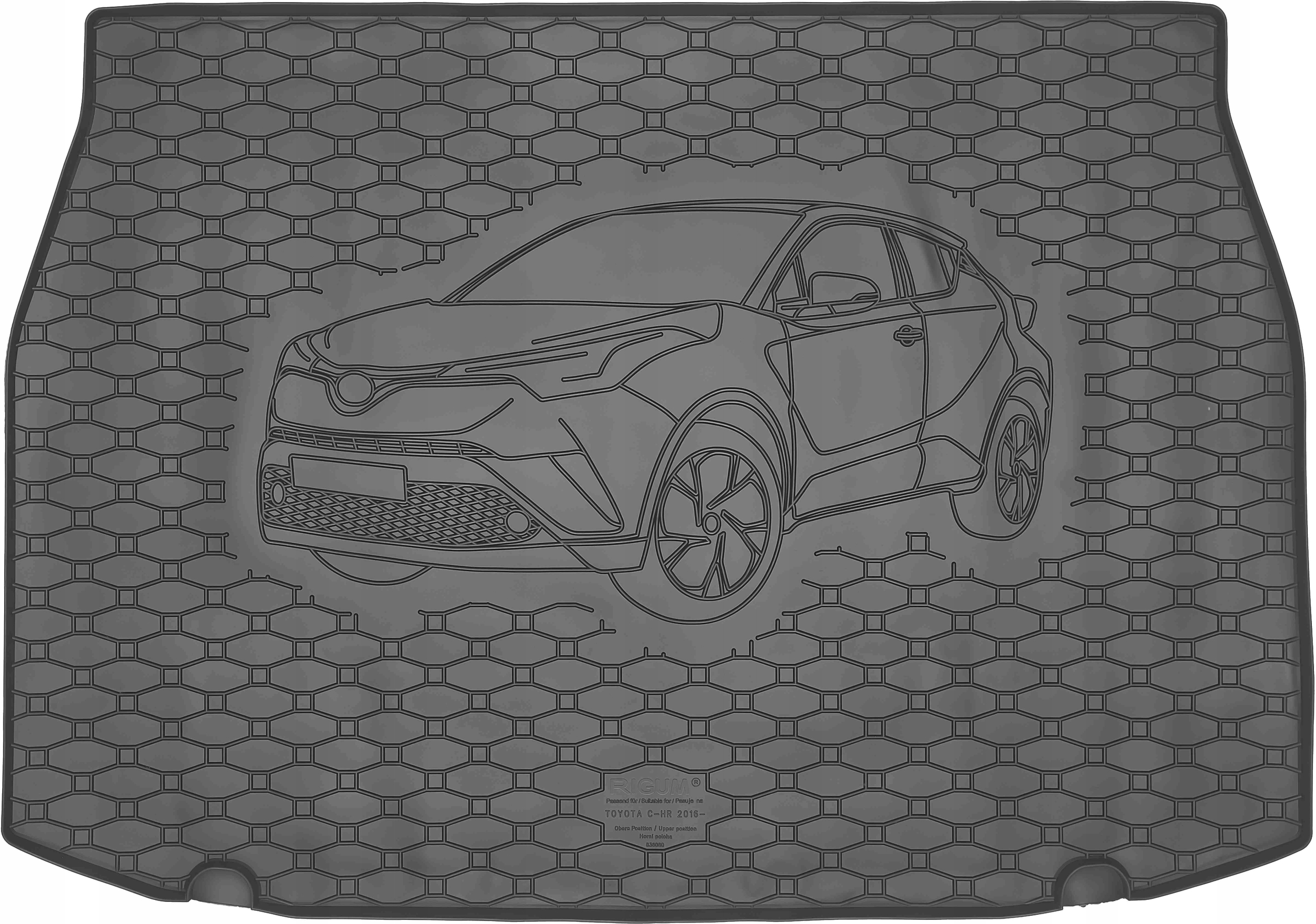 

Toyota C-hr 2016- Wkład bagażnika