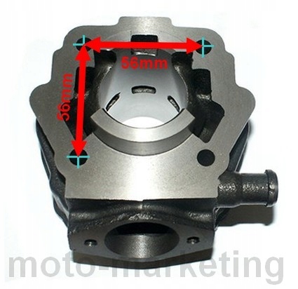 CYLINDER TŁOK DERBI SILNIK 1991-2005r 50 CIECZ Dopasowanie do pojazdu produkt dedykowany