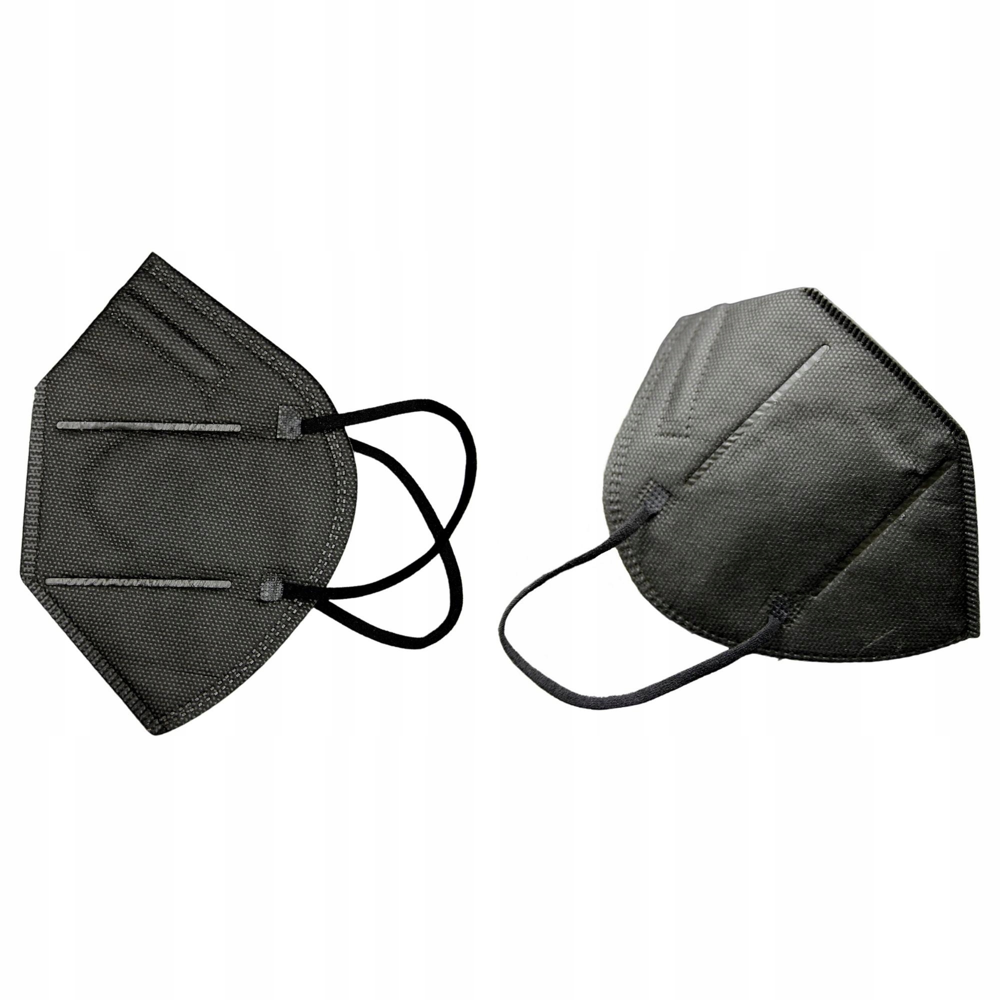 50xPOLSKA MASKA FFP2 CZARNA MASECZKA ANTYWIRUSOWA Kod producenta MASKI MASECZKI FFP2 FILTRUJĄCA CE