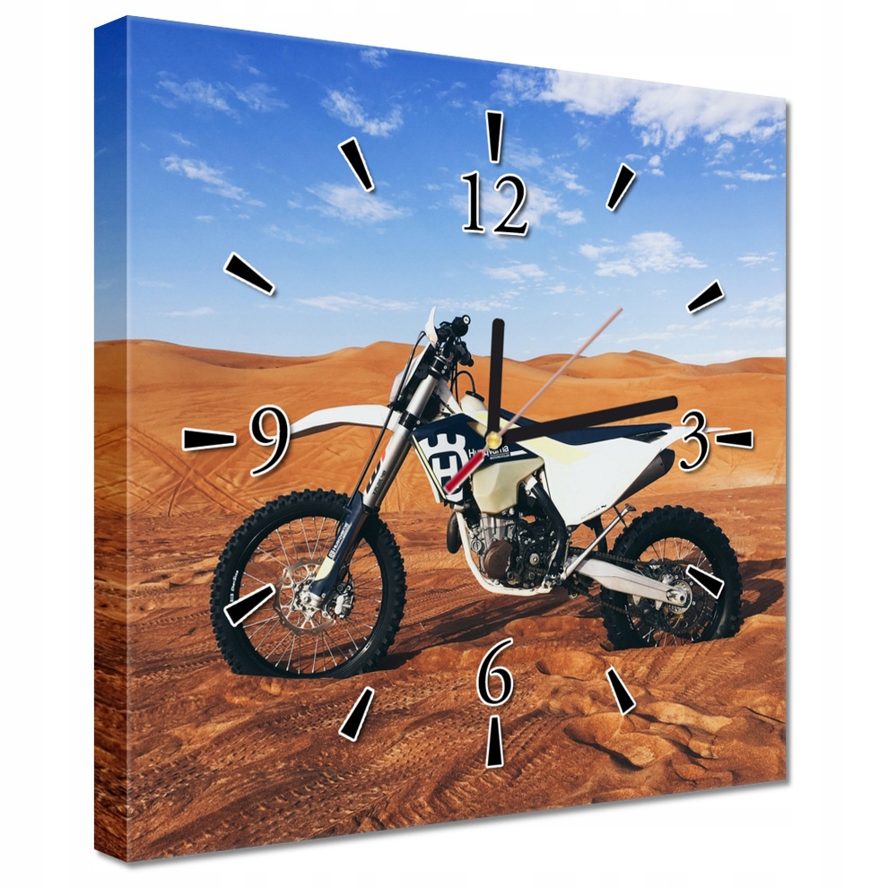 

Zegary ścienne 30x30 Motocross Motocykl