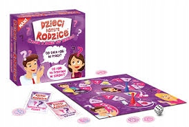 Familijna Planszówka Dzieci Kontra Rodzice Integracyjna Gra planszowa