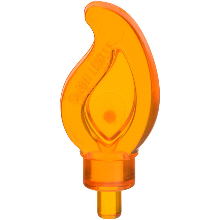 

Lego świeczka ogień 37775 trans orange 5 sztuk