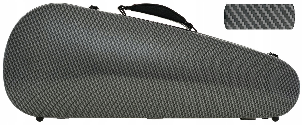 Kompozitní houslové pouzdro pro housle 4/4 SlimFlight M-case Černá Spec