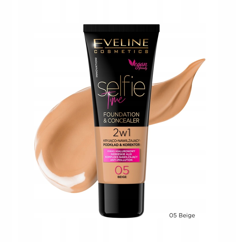 

Eveline Cosmetics Selfie Time podkład i korektor