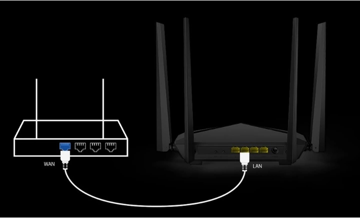 Gigabitowy Router TENDA AC10 WiFI AC1200 Stan opakowania oryginalne