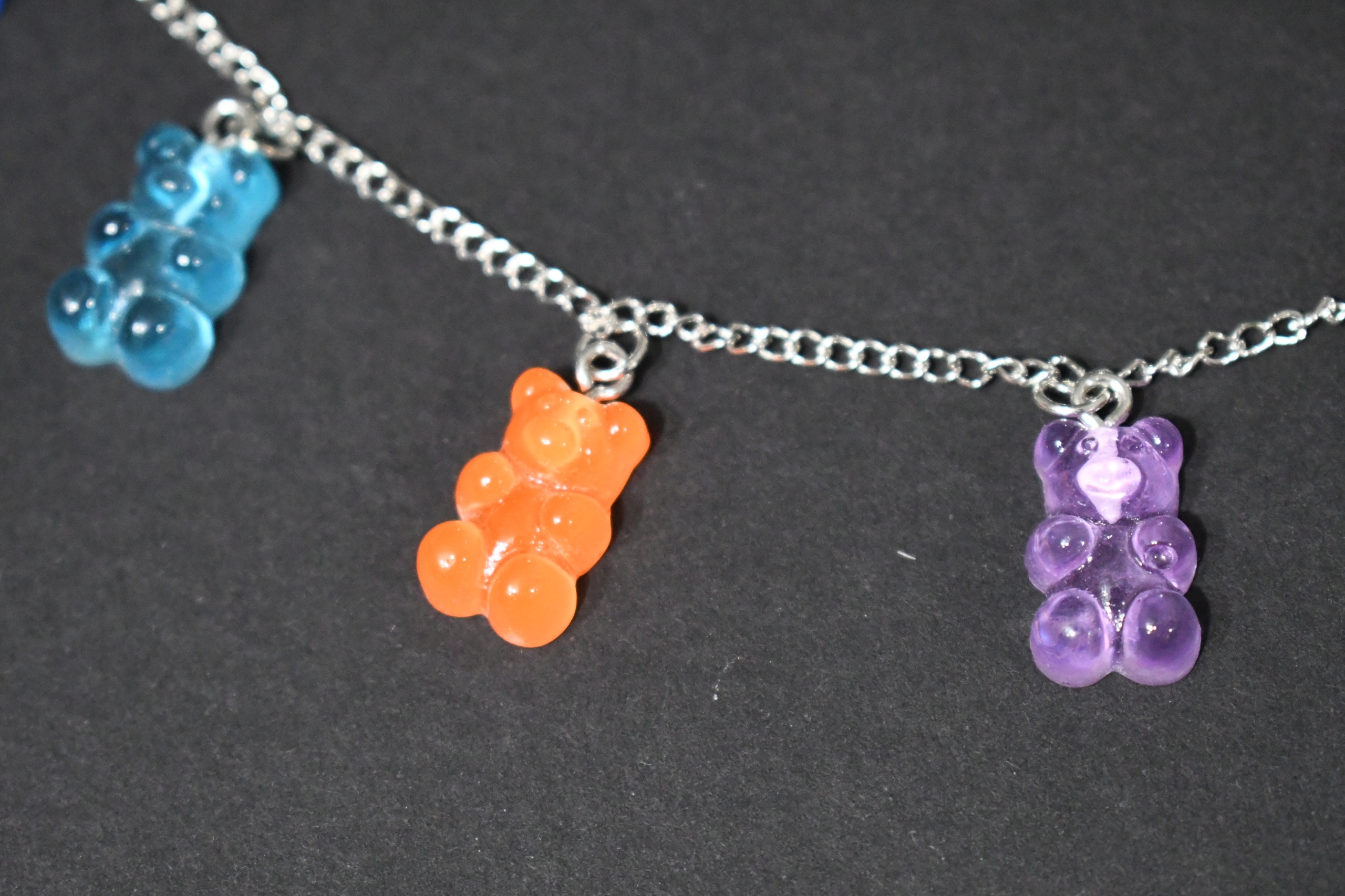 Naszyjnik miś HARIBO, żelki misie 7szt. GUMMY BEAR Materiał Inny