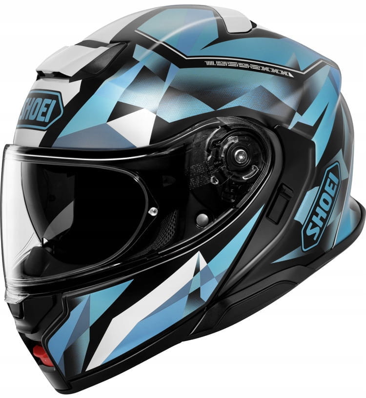 Shoei Neotec 3 Fragments TC-2 Blue White Motocyklová Prilba S Čeľusťami