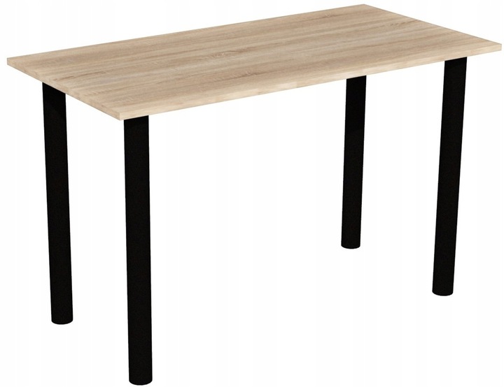 

Stół Stolik Do Salonu Pokoju 120x60 Sonoma Czarne