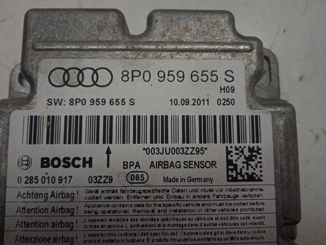 SENSOR airbag 8P0959655S 0285010917 Audi A3 II (2003-2013) 8P