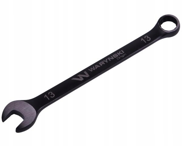 Klucz płasko-oczkowy 13 mm. CrV standard Asme B107-2010 Waryński