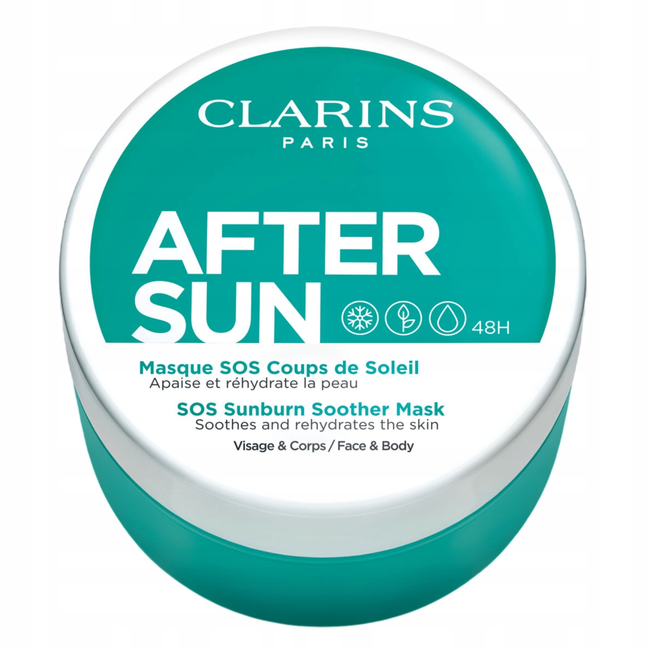 Clarins, Sos Sunburn, Zklidňující, Zklidňující, Krém po opalování, 100 ml