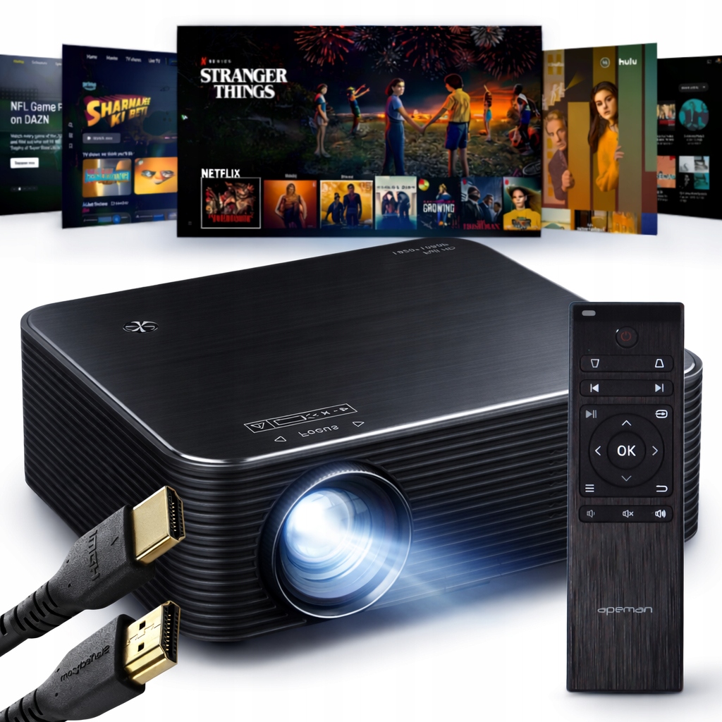 Projektor LED Apeman LC650 czarny