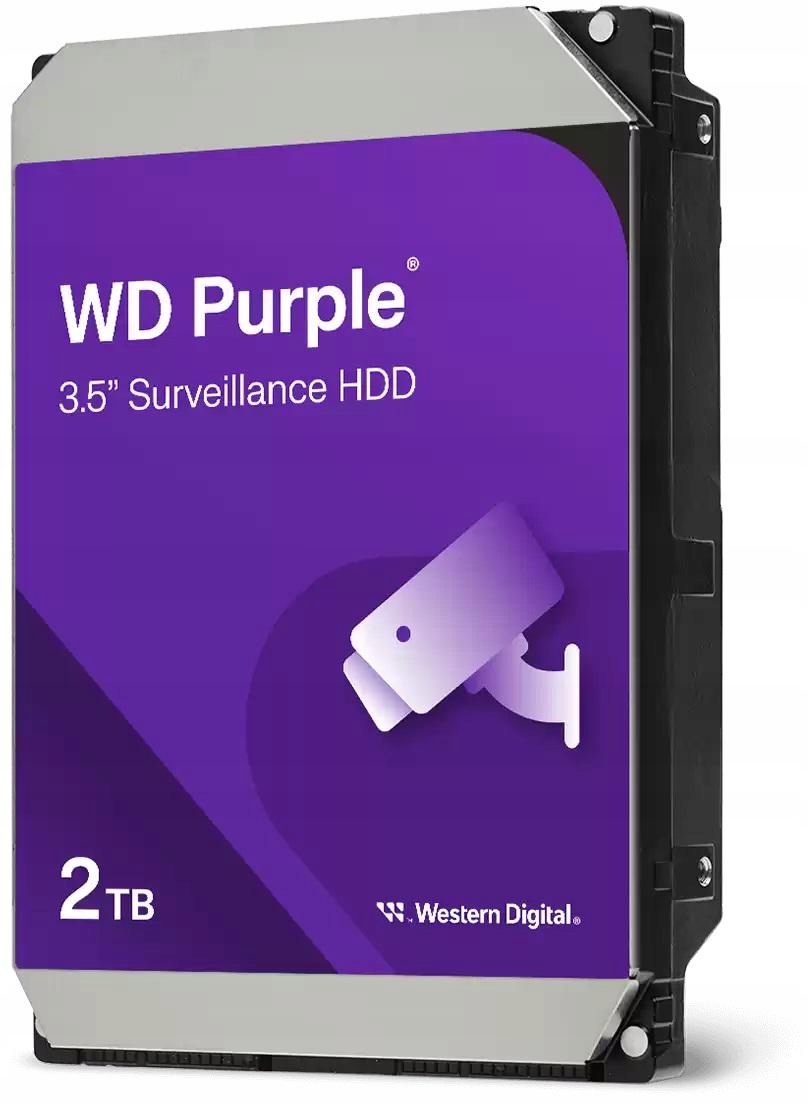 Hdd disk pro Nvr registrátory Wd Purple 2TB 2000Gb