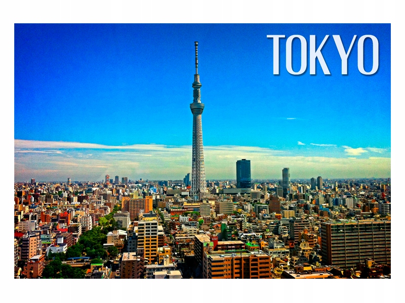 

Japonia Tokio Wieża Magnes na lodówkę