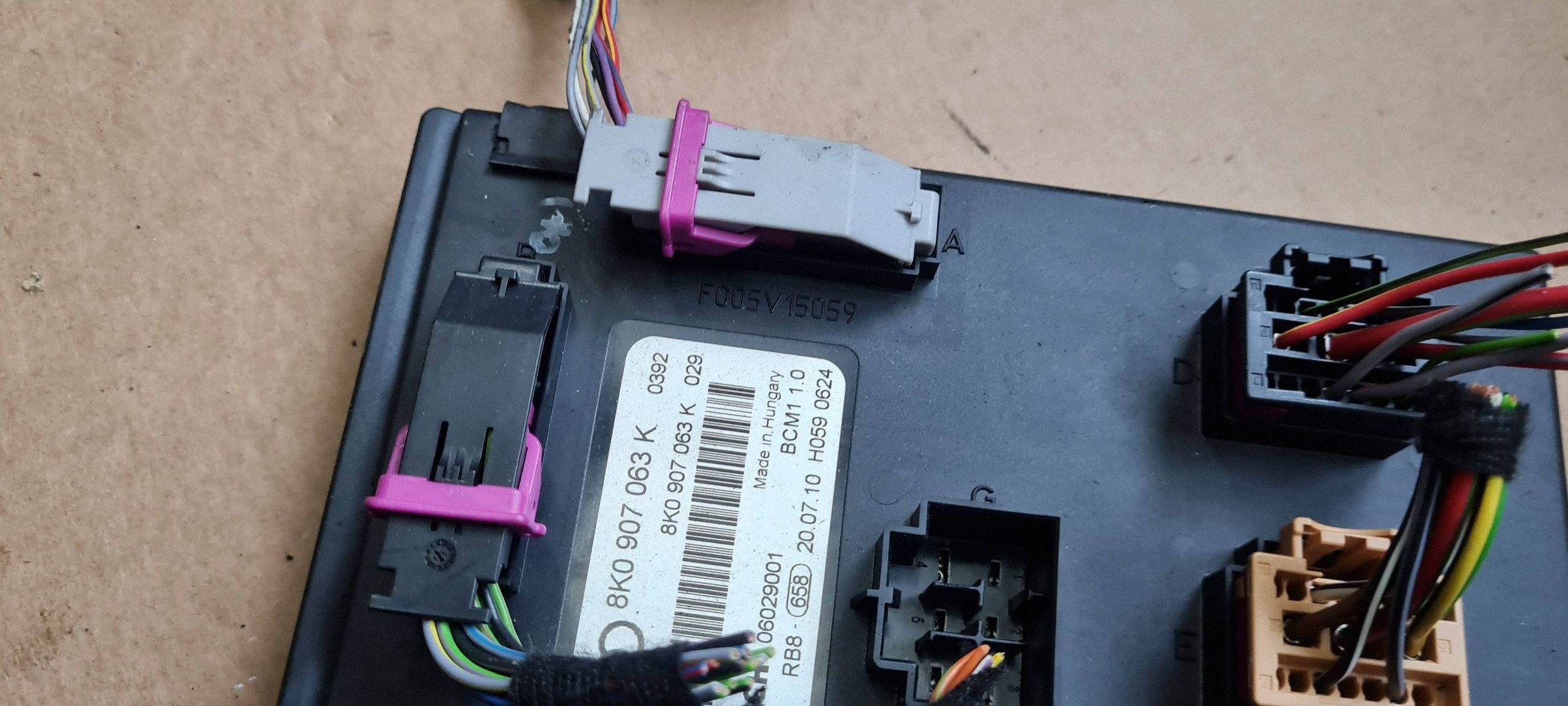 Q5 8R module control unit KOMFORTU 8K0907063K A4 B8 A5