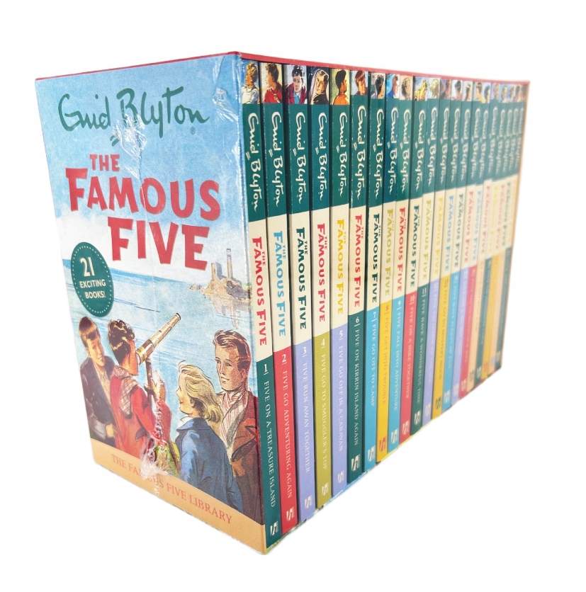 Famous Five 21 Book Collection – Enid Blyton